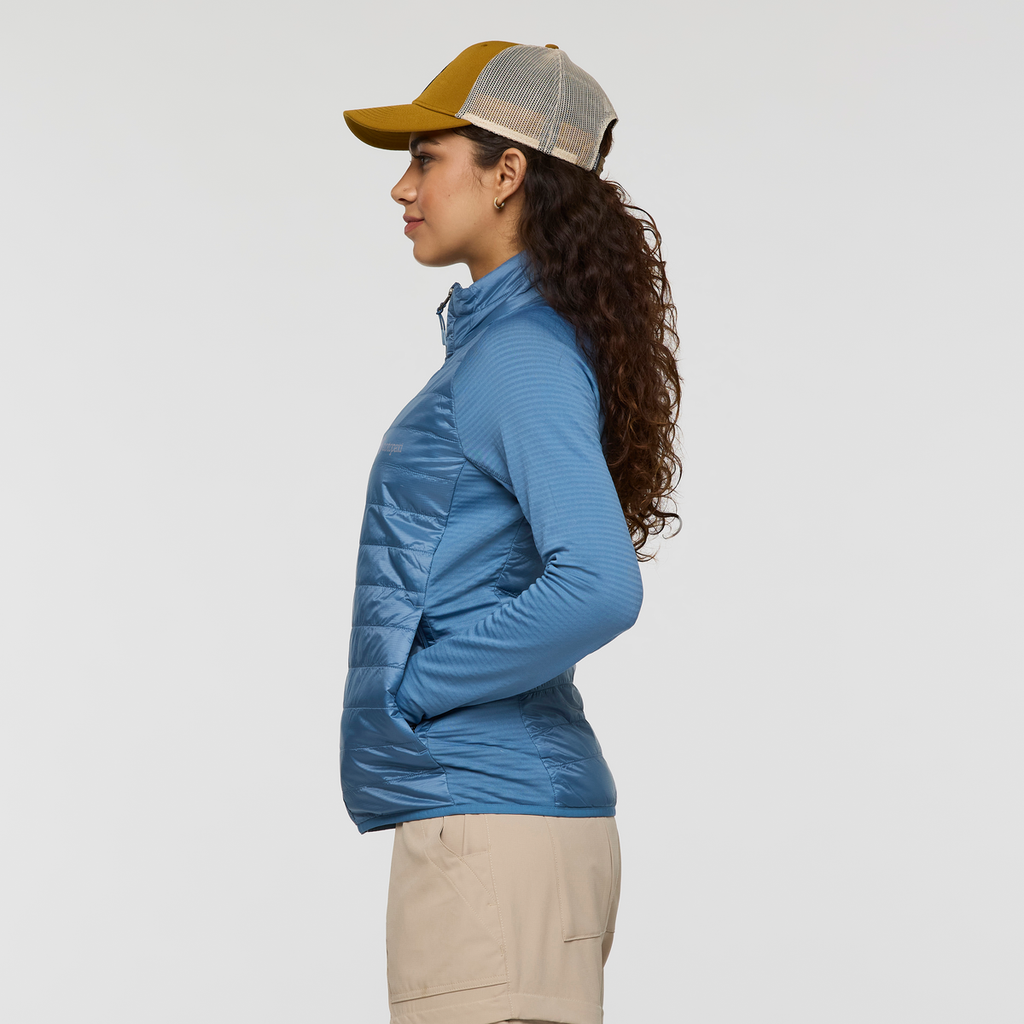 Capa Hybrid Insulated Jacket - Women's, Fjord, Model Avery