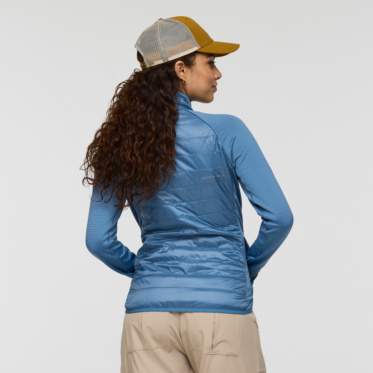 Capa Hybrid Insulated Jacket - Women's, Fjord, Model Avery