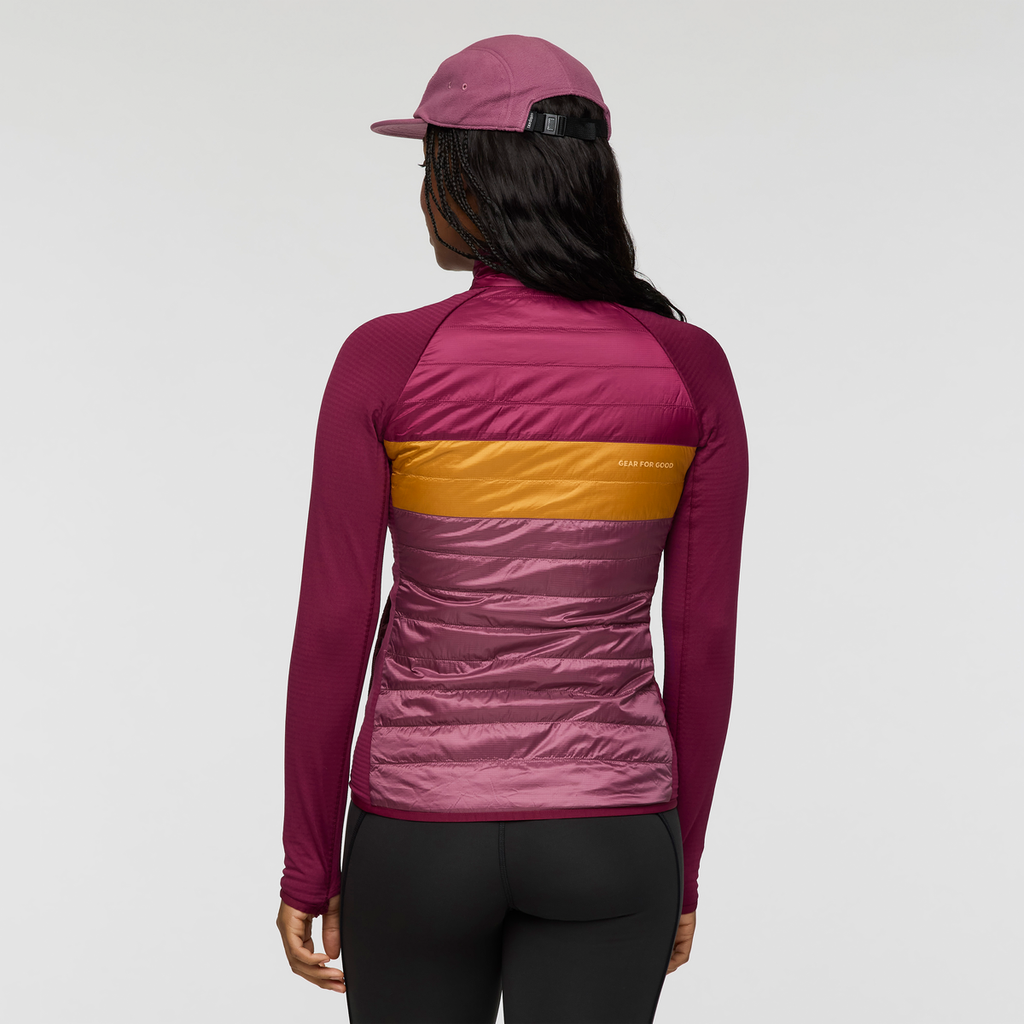 Capa Hybrid Insulated Jacket - Women's, Jam/Fig, Model Charlie