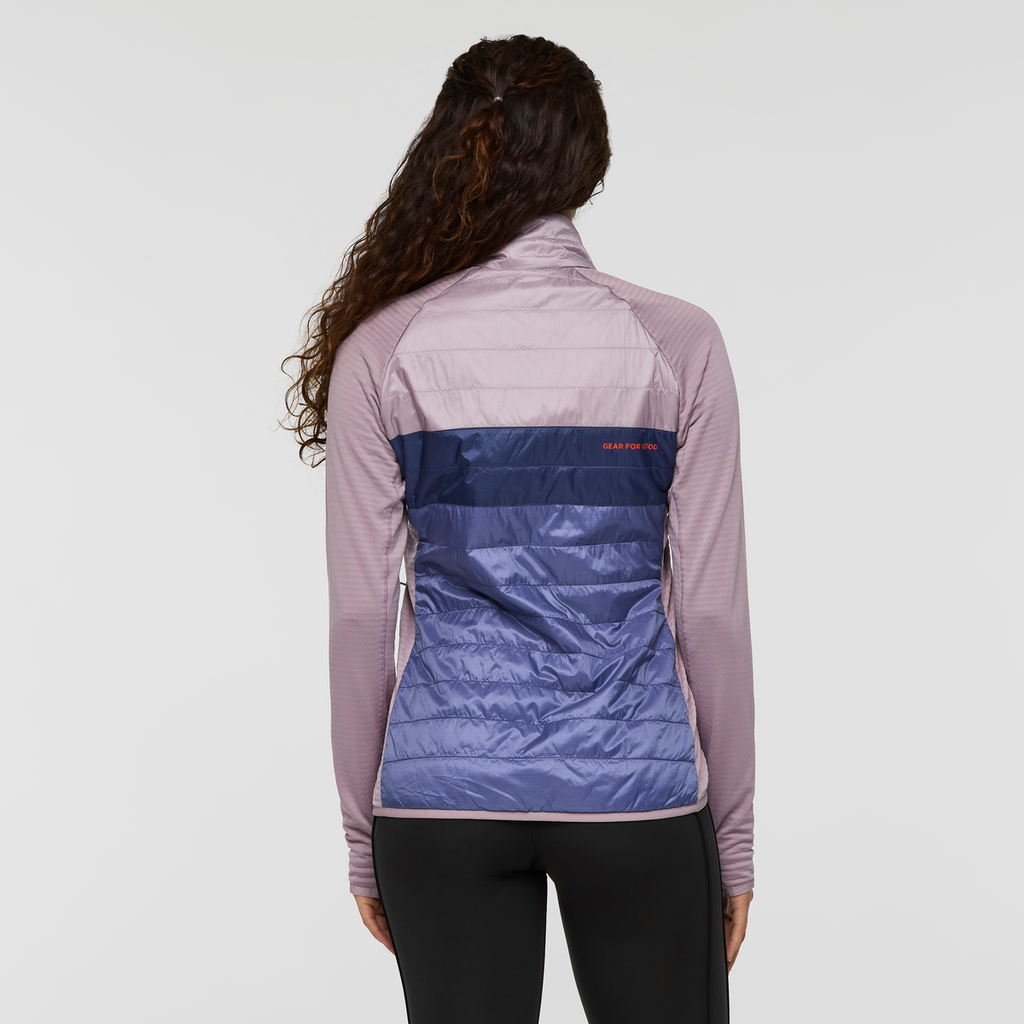 Capa Hybrid Insulated Jacket - Women's, Quartz/Blue Smoke, Model Avery