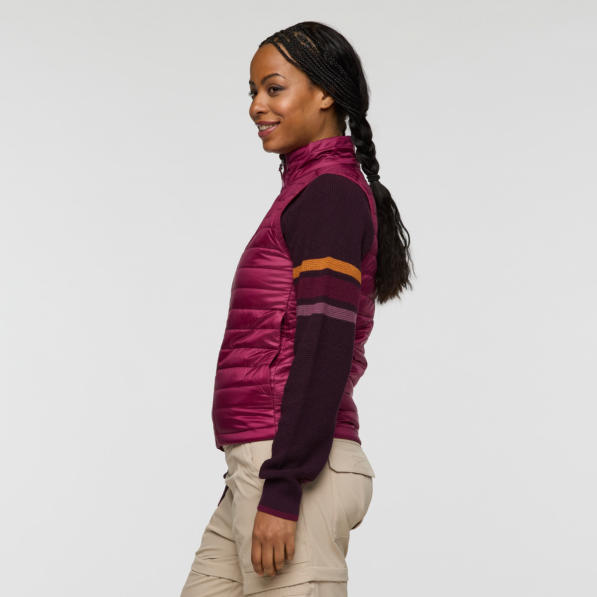 Capa Insulated Vest - Women's, Jam, Model Charlie