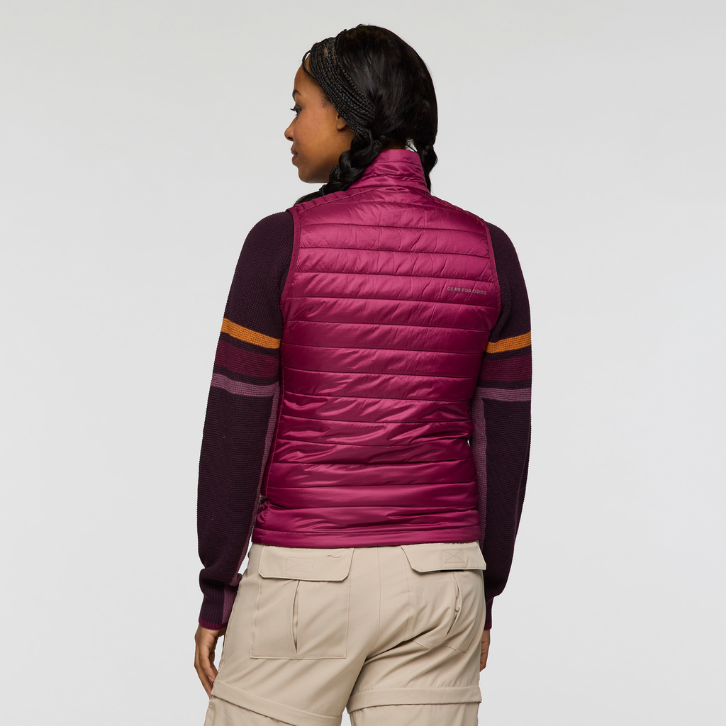 Capa Insulated Vest - Women's, Jam, Model Charlie