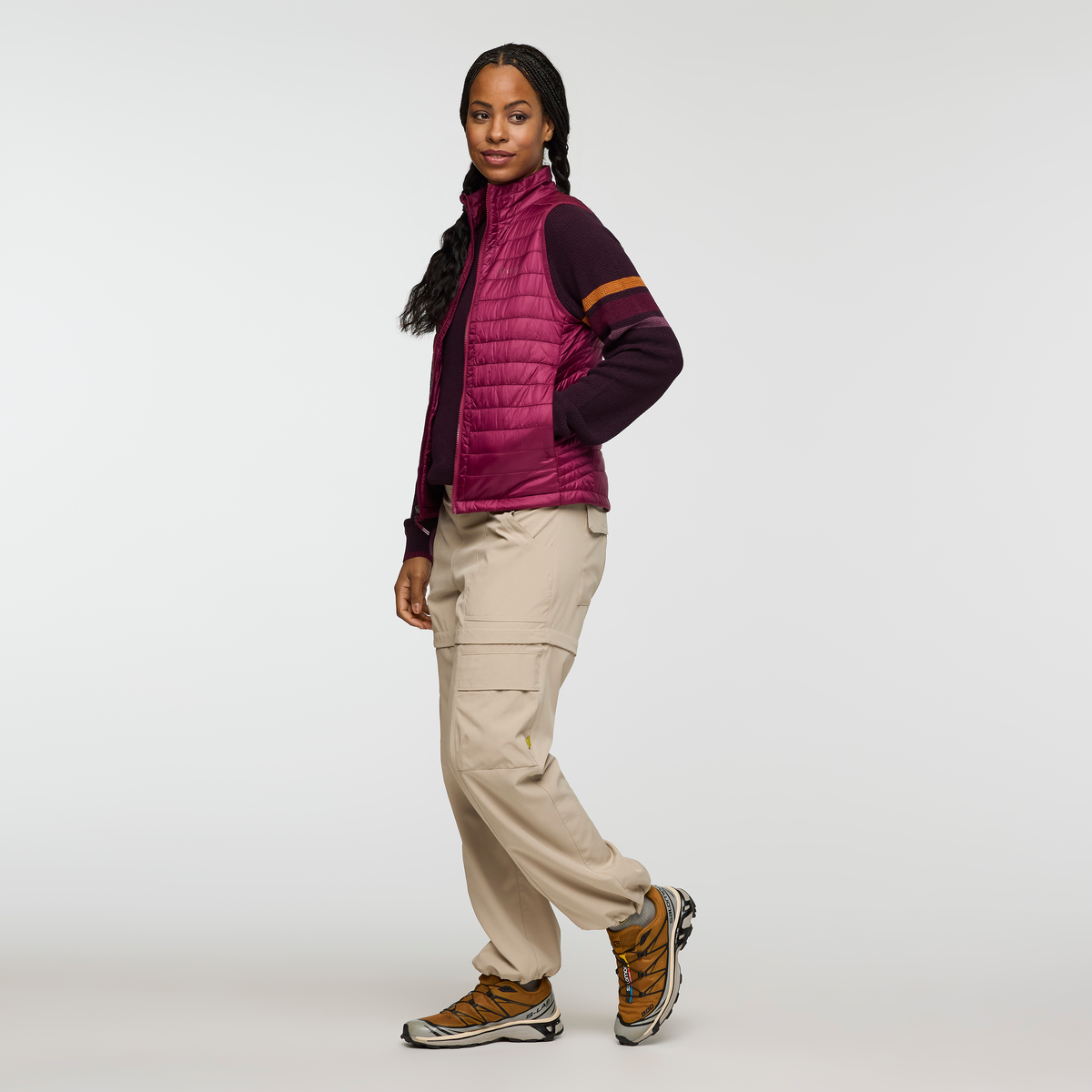 Capa Insulated Vest - Women's, Jam, Model Charlie