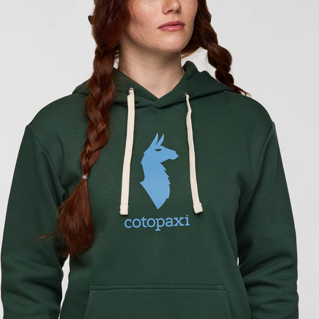 Cotopaxi Llama Pullover Hoodie - Women's, Cargo, Model Caitlyn
