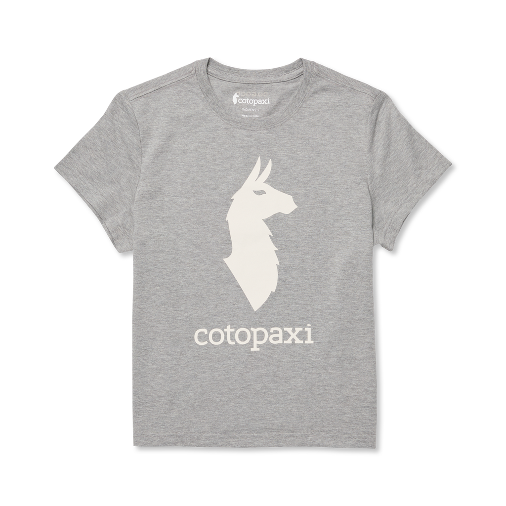 Cotopaxi Llama T-Shirt - Women's, Heather Grey, Detail