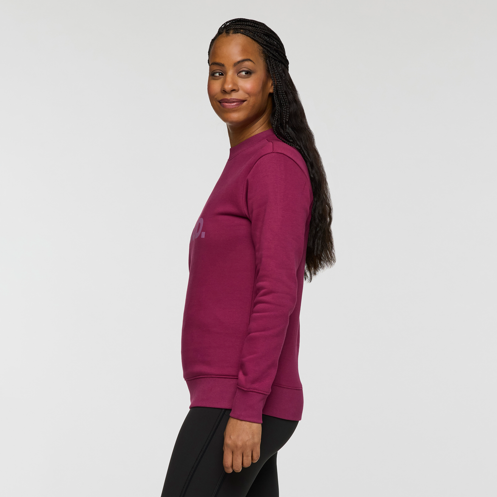 Do Good Crew Sweatshirt - Women's, Jam, Model Charlie
