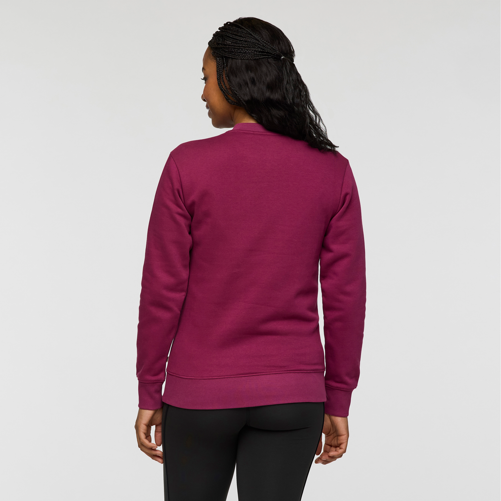 Do Good Crew Sweatshirt - Women's, Jam, Model Charlie