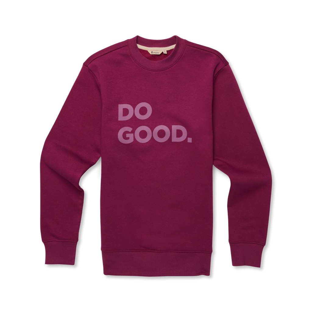 Do Good Crew Sweatshirt - Women's, Jam, Detail