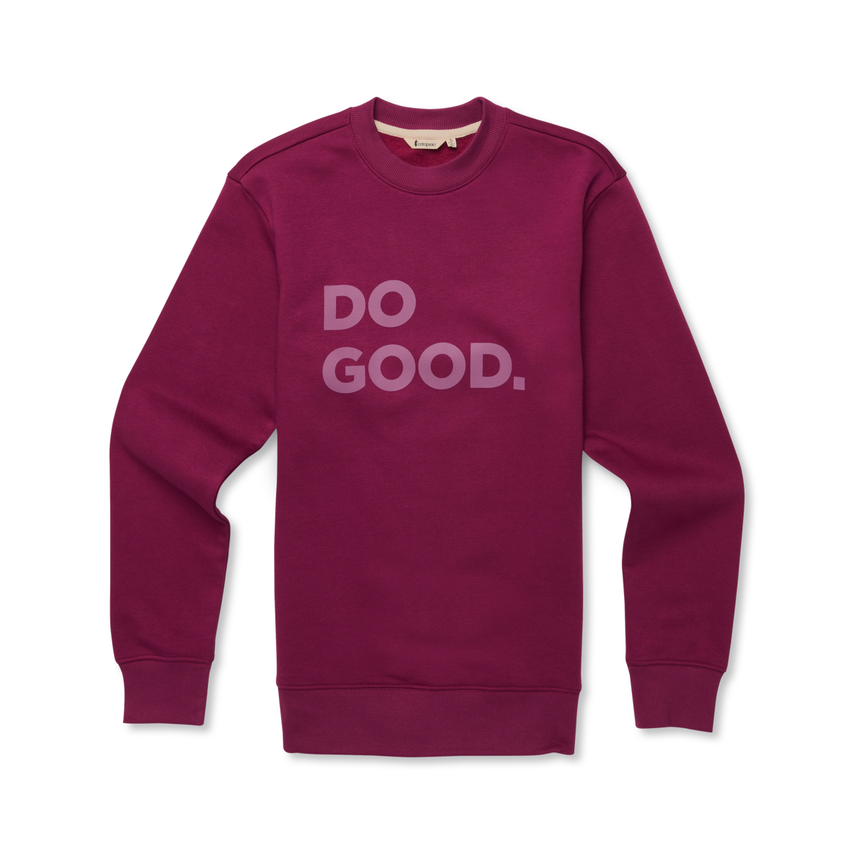 Do Good Crew Sweatshirt - Women's, Jam, Detail