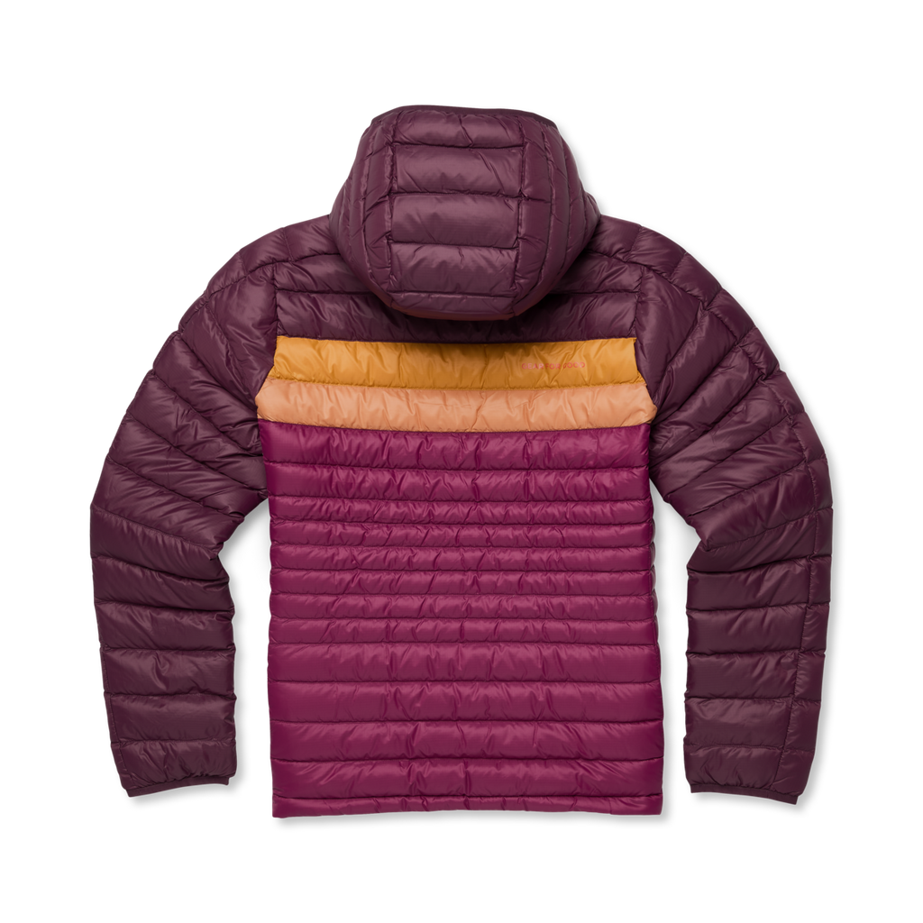 Fuego Down Hooded Jacket - Women's, Blackberry/Jam, Model Tanisha