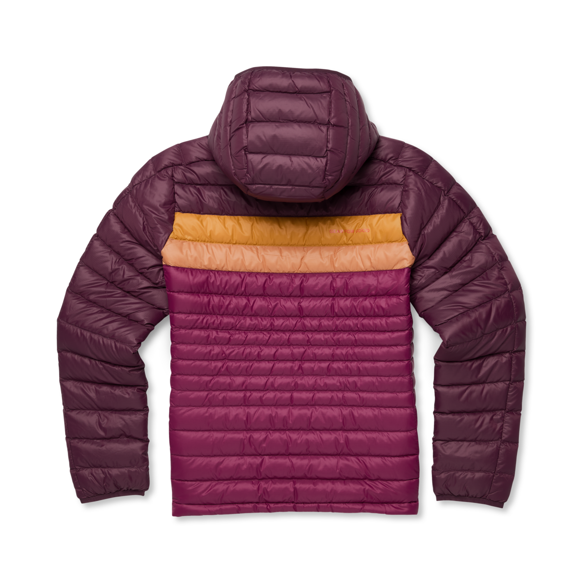 Fuego Down Hooded Jacket - Women's, Blackberry/Jam, Model Tanisha