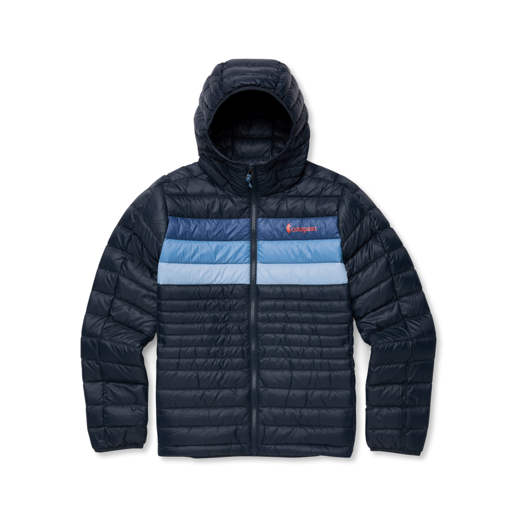 Fuego Down Hooded Jacket - Women's, Carbon Stripes