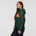 Fuego Down Hooded Jacket - Women's, Cargo Stripes, Model Caitlyn