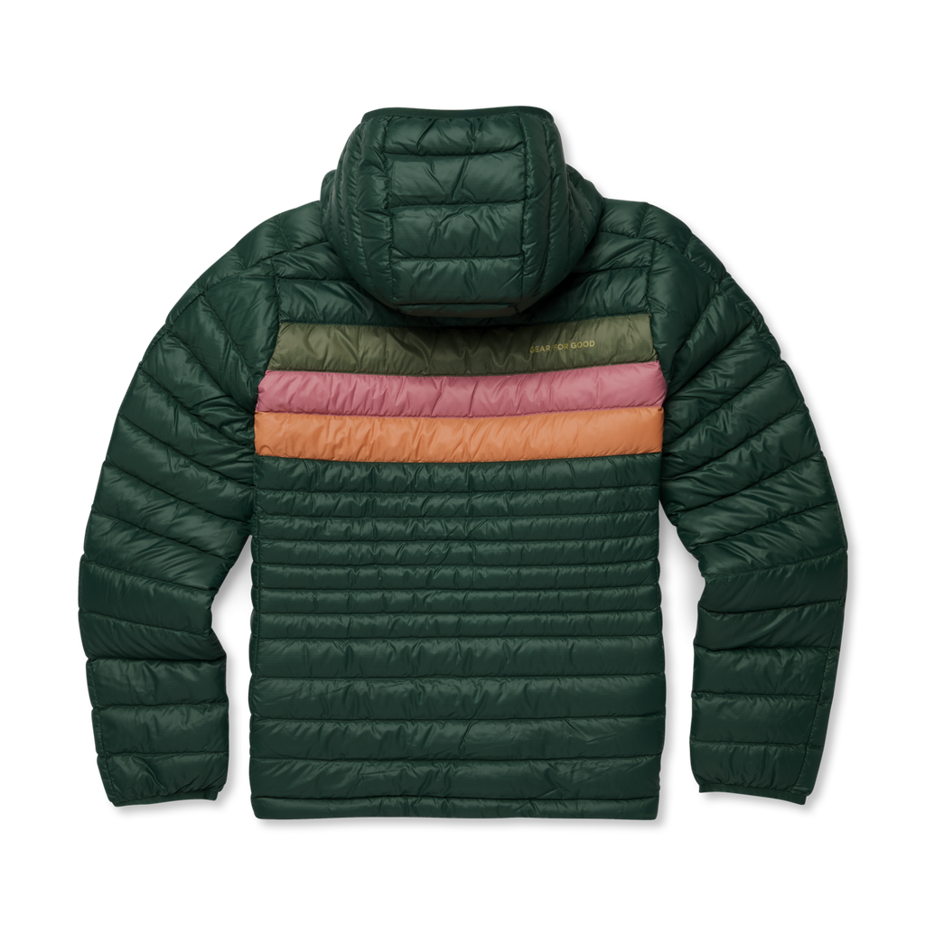 Fuego Down Hooded Jacket - Women's, Cargo Stripes, Model Caitlyn