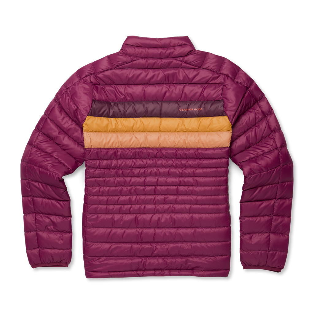 Fuego Down Jacket - Women's, Jam Stripes, Model Tanisha