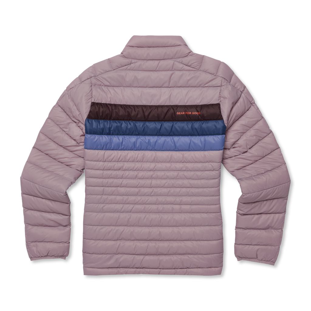 Fuego Down Jacket - Women's, Quartz Stripes, Model Charlie