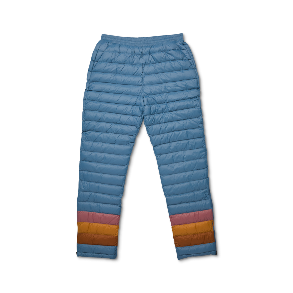 Fuego Down Pant - Women's, Fjord Stripes, Model Charlie