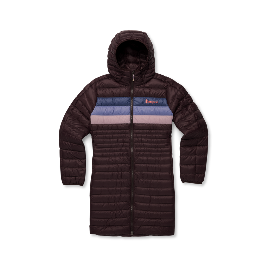 Fuego Down Parka - Women's, Coffee Stripes, Mode Caitlyn