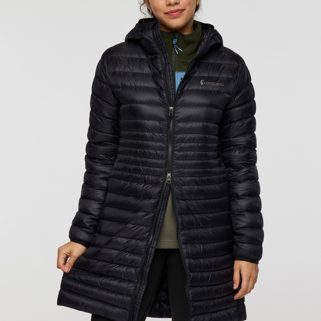 Fuego Down Parka - Women's, Cotopaxi Black, Model Avery