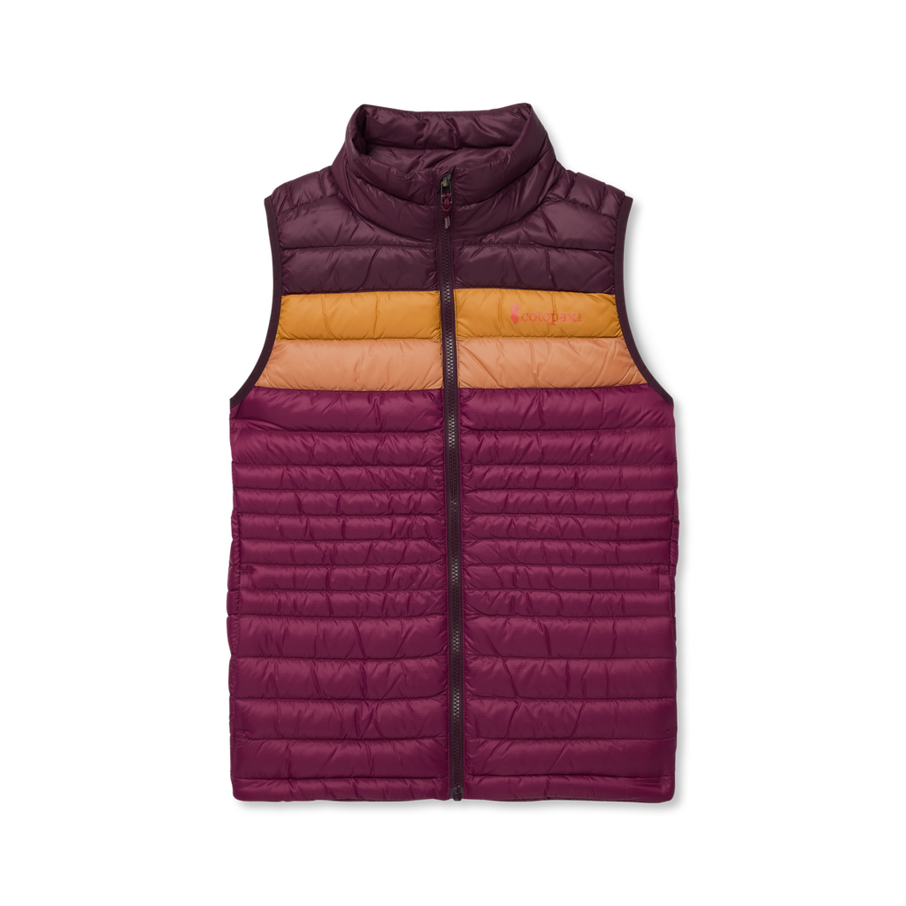 Fuego Down Vest - Women's, Blackberry/Jam, Model Charlie