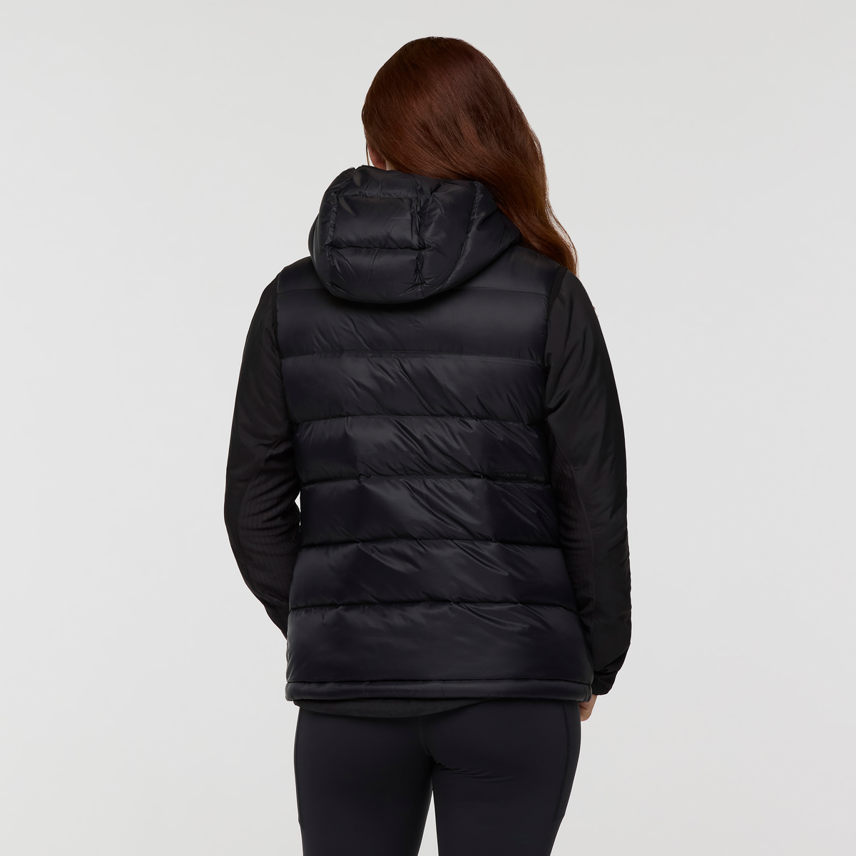 Fuego Max Down Vest - Women's, Cotopaxi Black, Model Caitlyn
