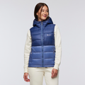 Fuego Max Down Vest - Women's, Dusk/Blue Smoke, Model Aya