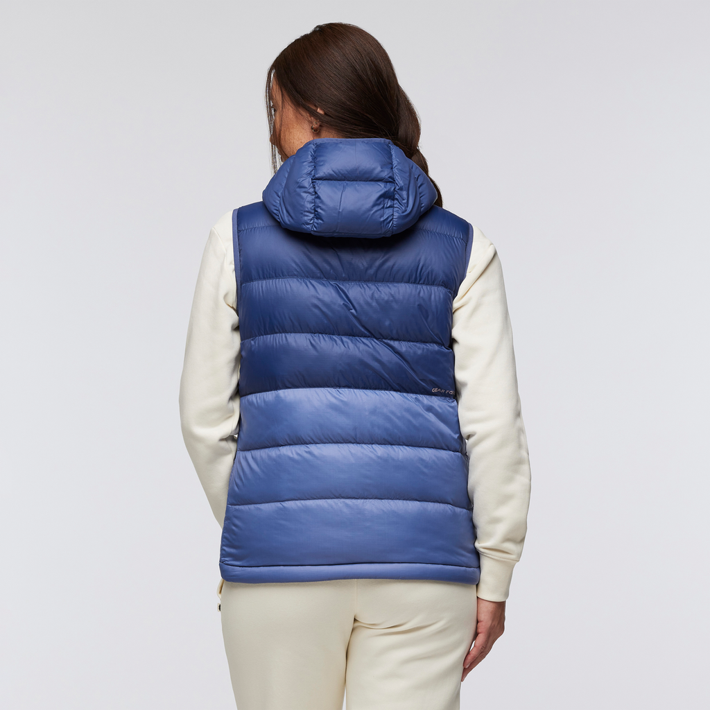 Fuego Max Down Vest - Women's, Dusk/Blue Smoke, Model Aya
