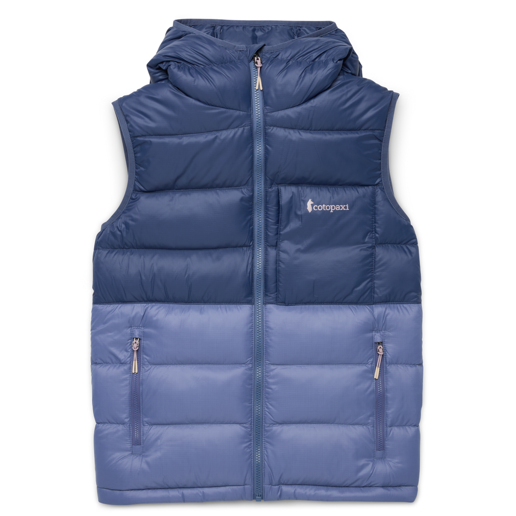 Fuego Max Down Vest - Women's, Dusk/Blue Smoke, Model Aya