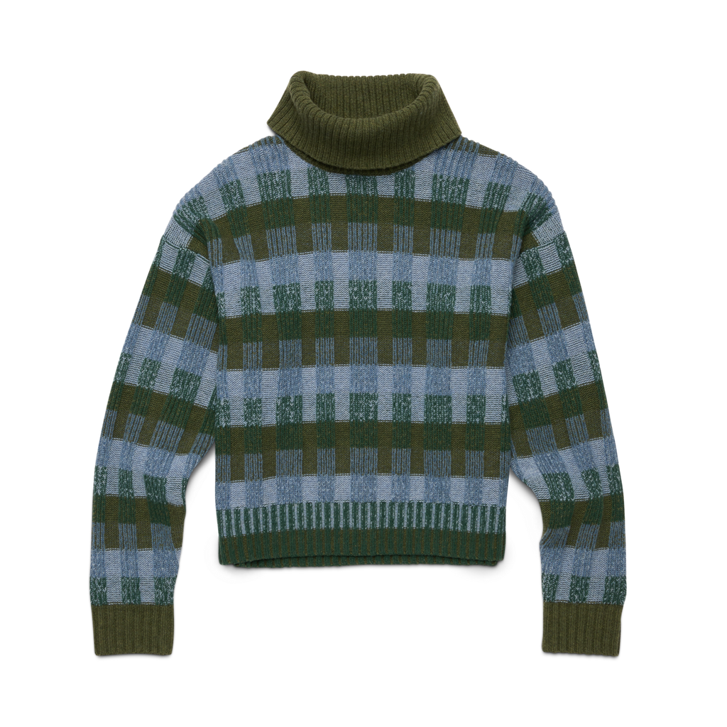 Libre Boxy Sweater - Women's, Fatigue Stripes, Model Caitlyn