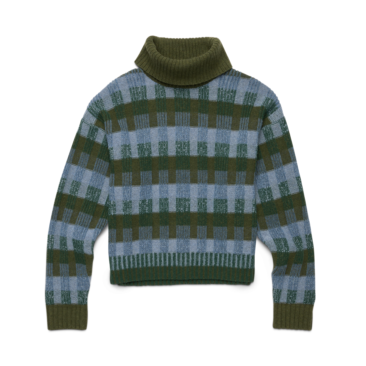 Libre Boxy Sweater - Women's, Fatigue Stripes, Model Caitlyn