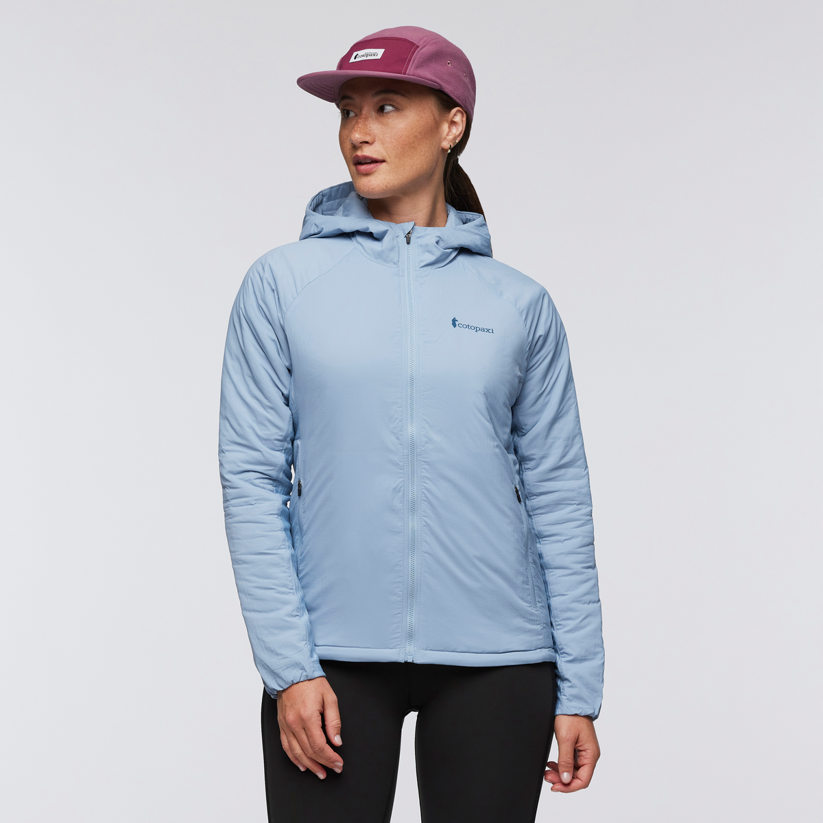 Pacaya 2.0 Insulated Hooded Jacket - Women's, Iceberg, Model Aya