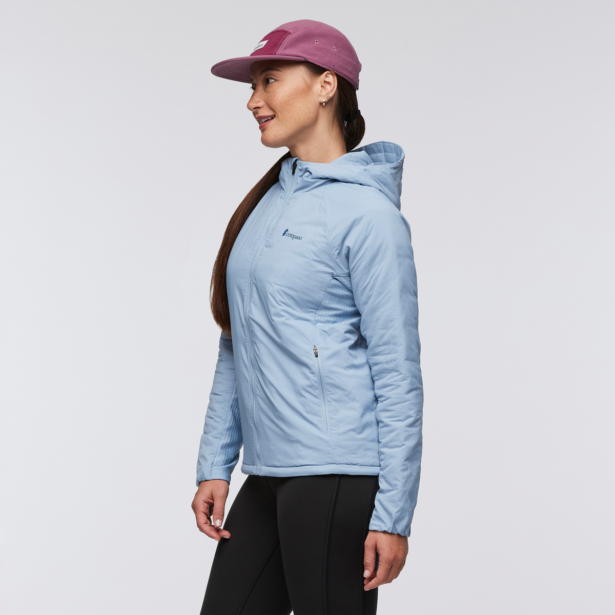 Pacaya 2.0 Insulated Hooded Jacket - Women's, Iceberg, Model Aya