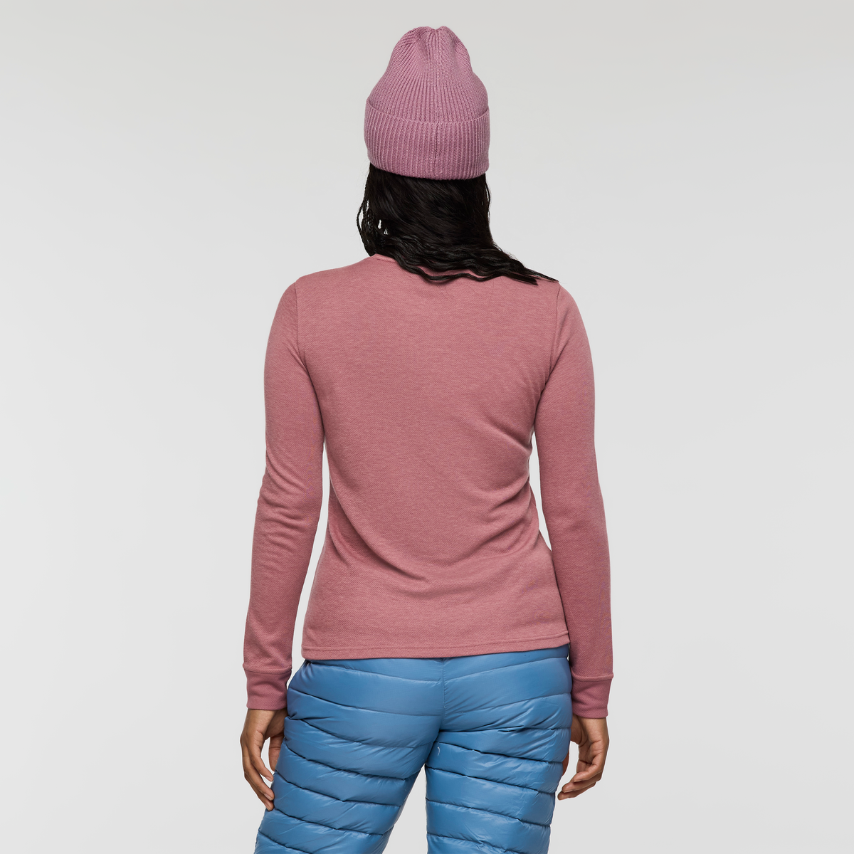 Perenne Long-Sleeve Shirt - Women's, Dusty Rose, Model Charlie