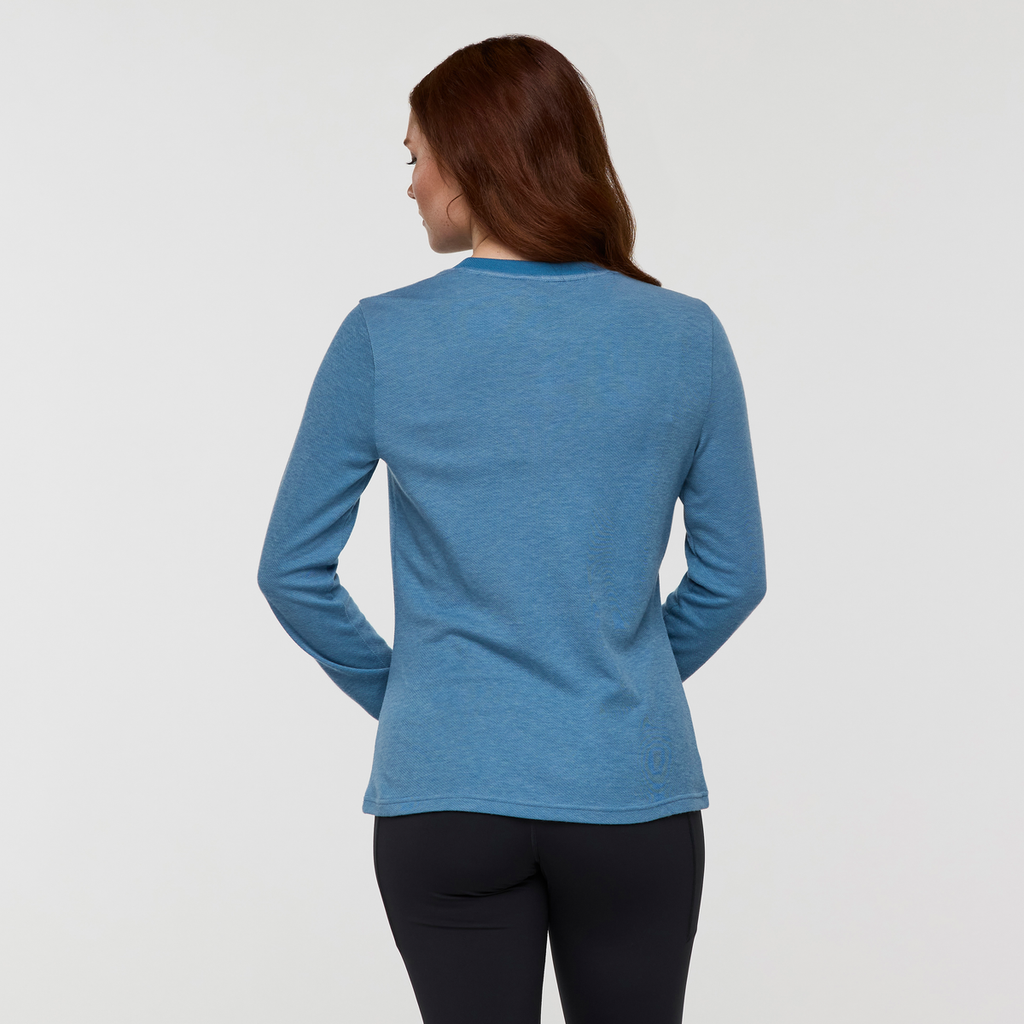 Perenne Long-Sleeve Shirt - Women's, Fjord, Model Caitlyn
