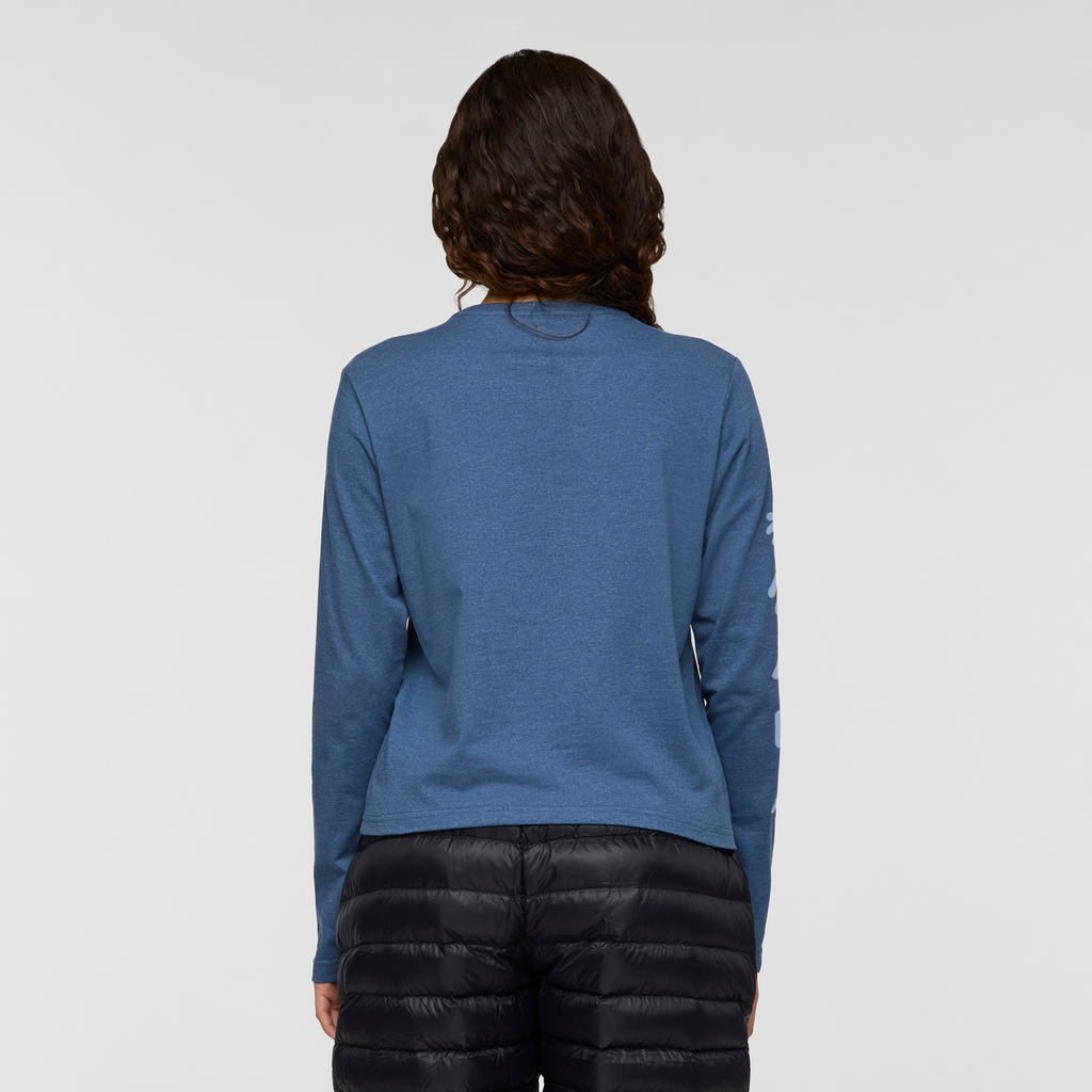 Sky To Sea Long-Sleeve T-Shirt - Women's, Deep Sea, Model Avery