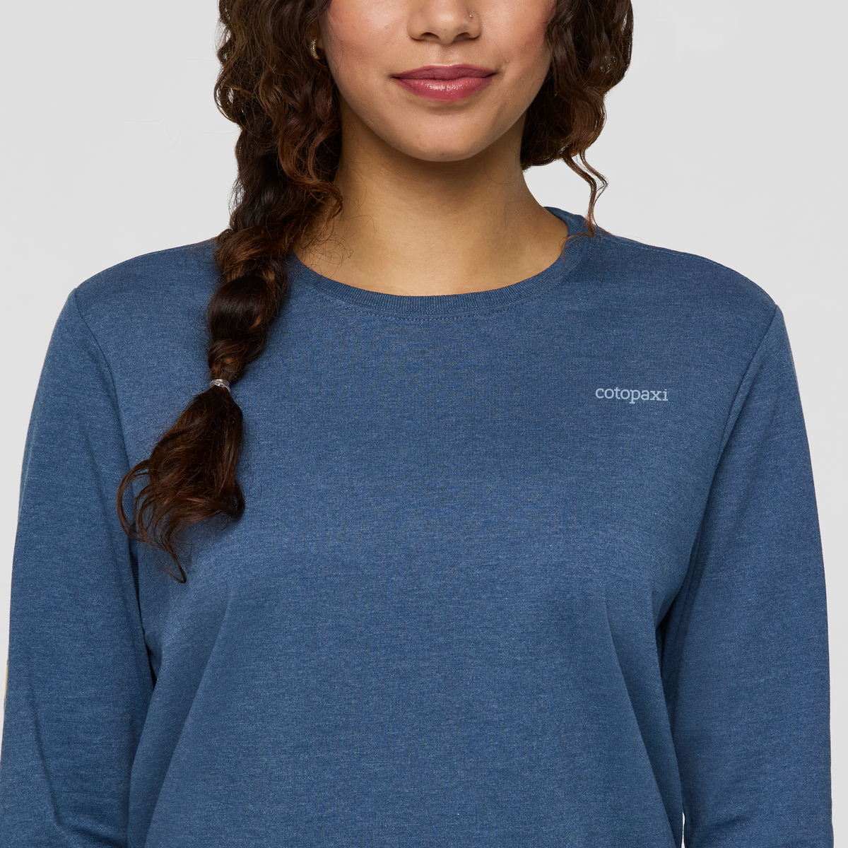 Sky To Sea Long-Sleeve T-Shirt - Women's, Deep Sea, Model Avery