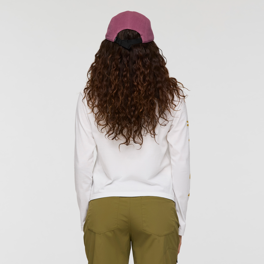 Sky To Sea Long-Sleeve T-Shirt - Women's, White, Model Avery