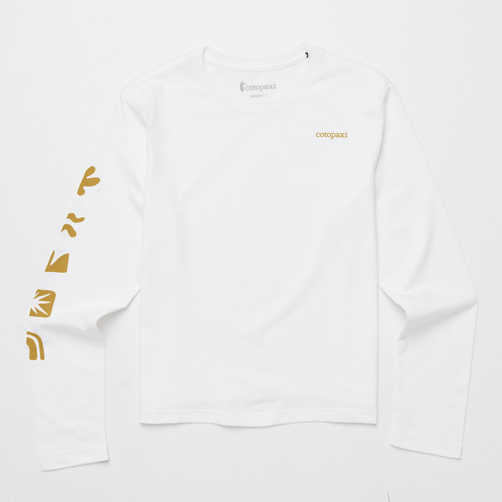 Sky To Sea Long-Sleeve T-Shirt - Women's, White, Detail