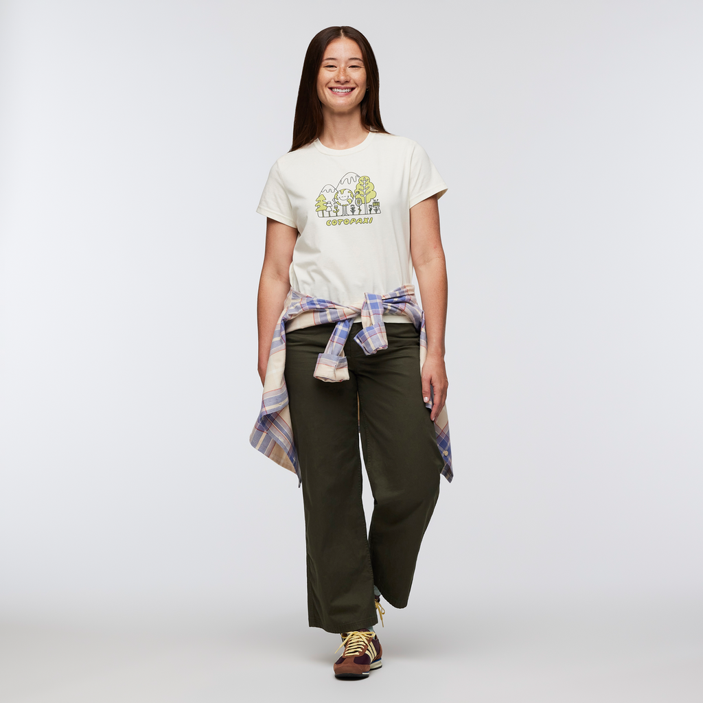 Terra T-Shirt - Women's, Bone, Model Aya