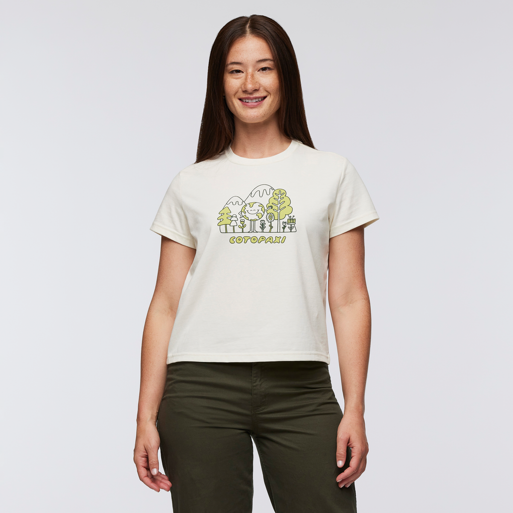 Terra T-Shirt - Women's, Bone, Model Aya