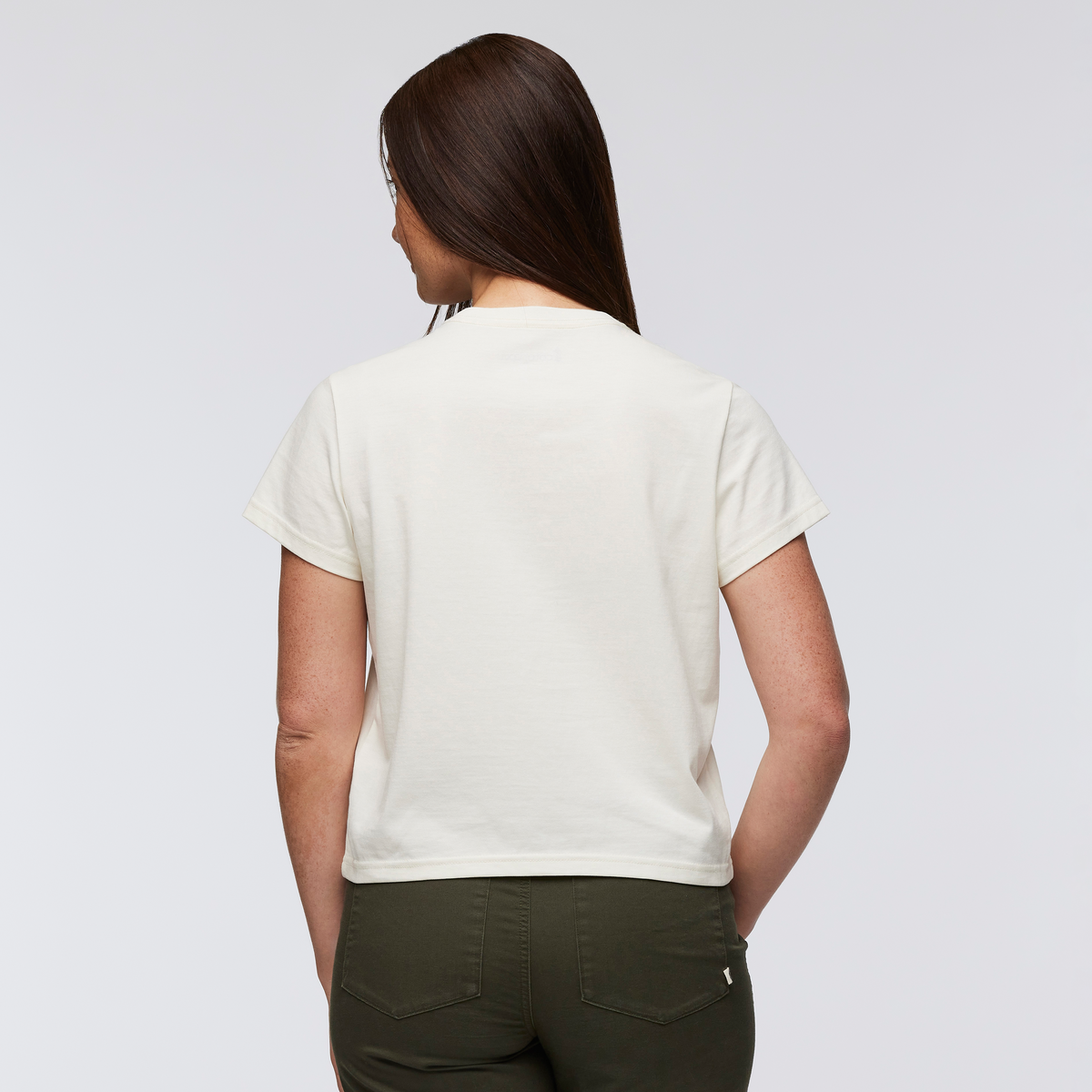 Terra T-Shirt - Women's, Bone, Model Aya