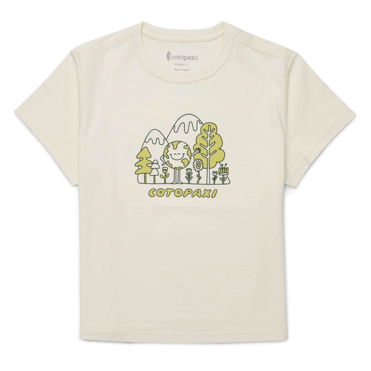 Terra T-Shirt - Women's, Bone, Detail