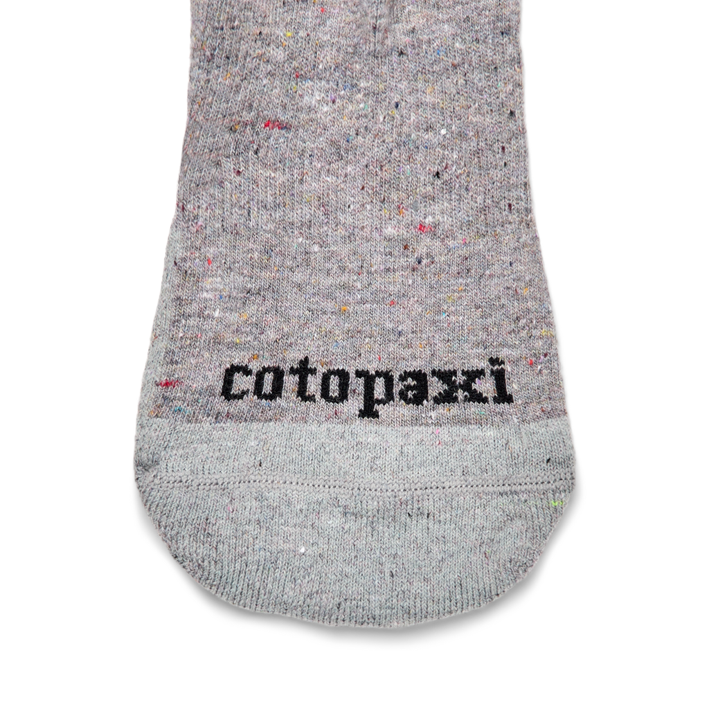 Hike Crew Sock, Grey, Detail