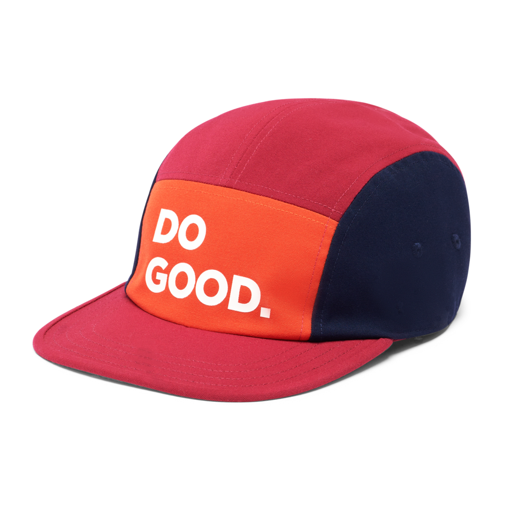 Do Good 5-Panel Hat, Canyon/Raspberry