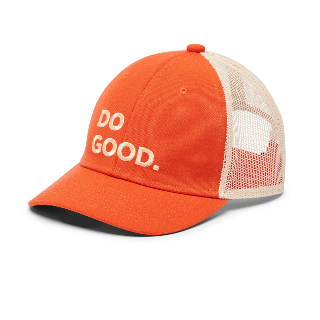 Do Good Trucker Hat - Kids', Canyon