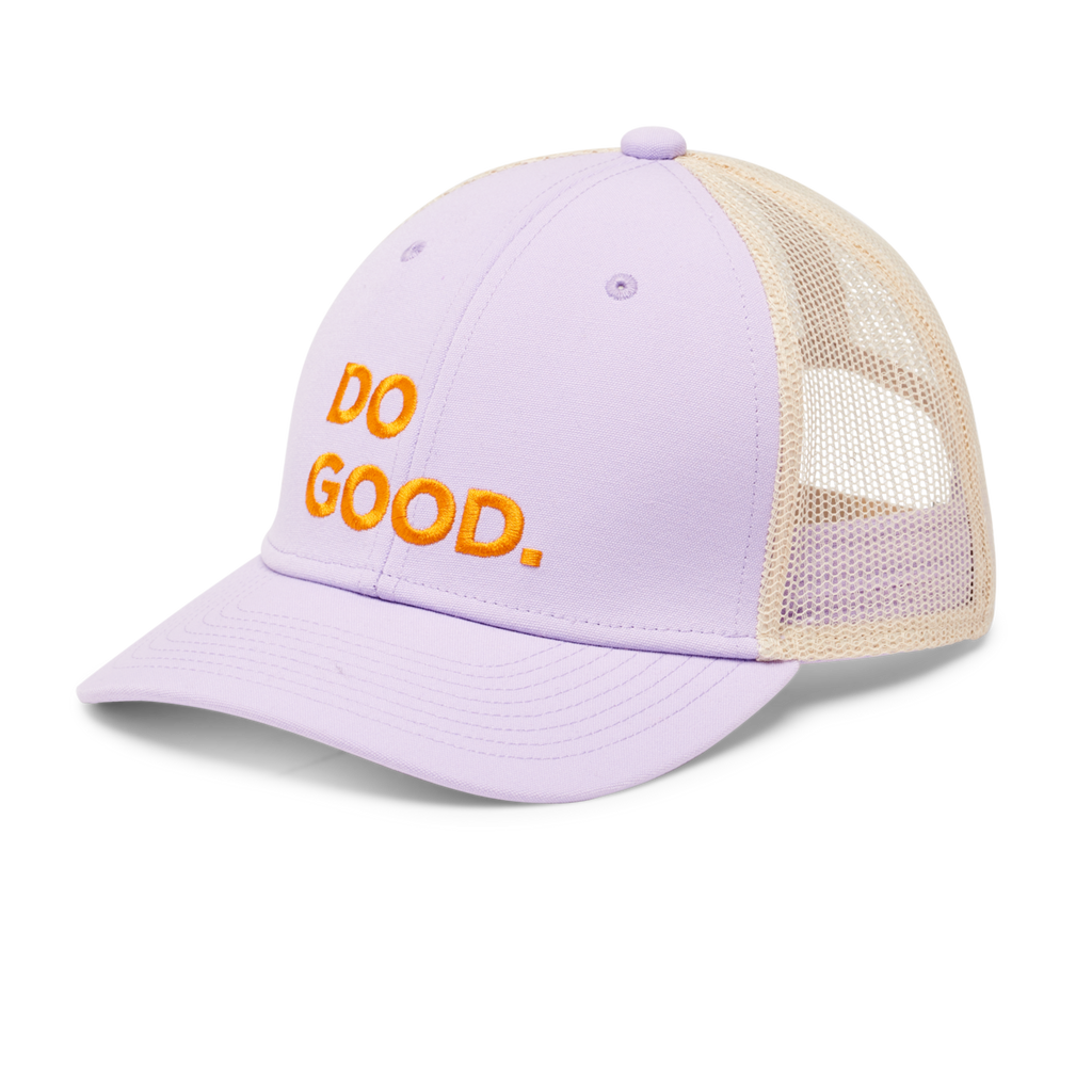 Do Good Trucker Hat - Kids', Thistle