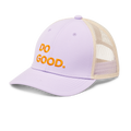 Do Good Trucker Hat - Kids', Thistle