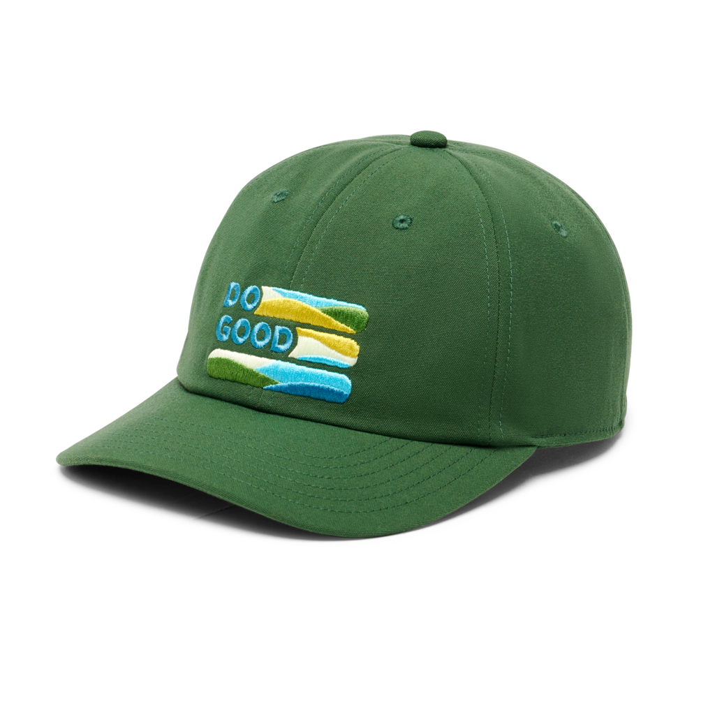 Do Good Stripe Dad Hat, Forest