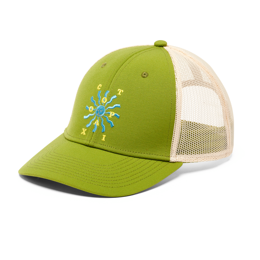 Happy Day Trucker Hat, Cedar