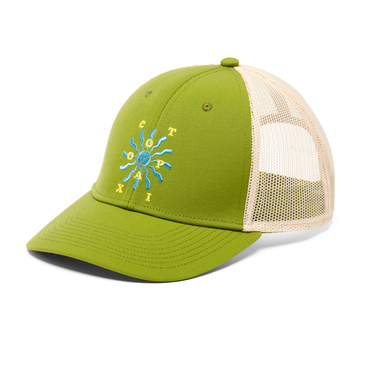 Happy Day Trucker Hat, Cedar